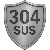 Acero inoxidable 304