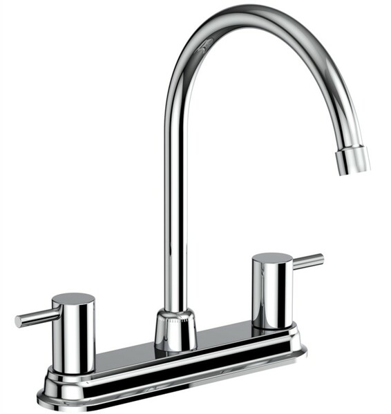 MEZCLADORA DE 8" PARA FREGADERO 