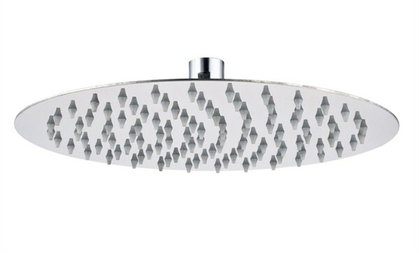 REGADERA REDONDA DE ACERO INOXIDABLE 