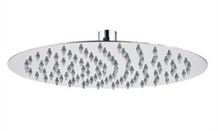 REGADERA REDONDA DE ACERO INOXIDABLE 