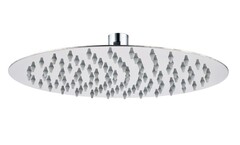 REGADERA REDONDA DE ACERO INOXIDABLE