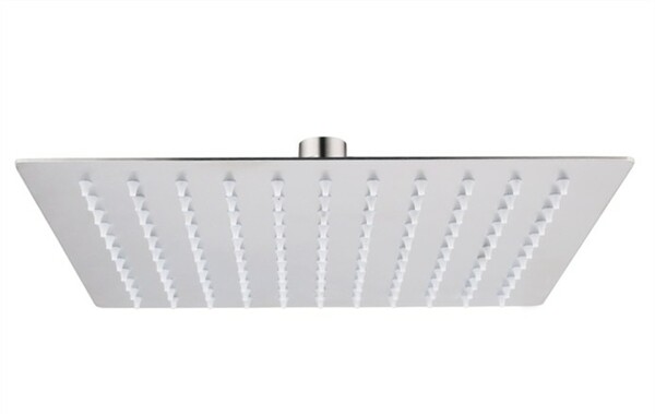 REGADERA CUADRADA DE ACERO INOXIDABLE