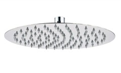 REGADERA REDONDA DE ACERO INOXIDABLE 