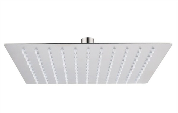 REGADERA CUADRADA EN ACERO INOXIDABLE