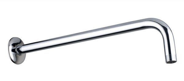 BRAZO DE 20” REDONDO PARA REGADERA Y CHAPETÓN EN ACERO INOXIDABLE ACABADO CROMO