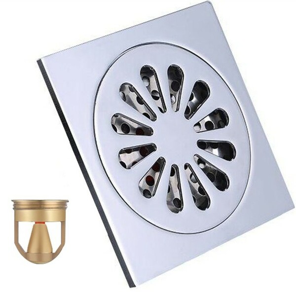 COLADERA DE LATÓN 4"X4"  