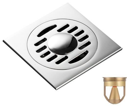 COLADERA DE LATÓN 4"X4"  