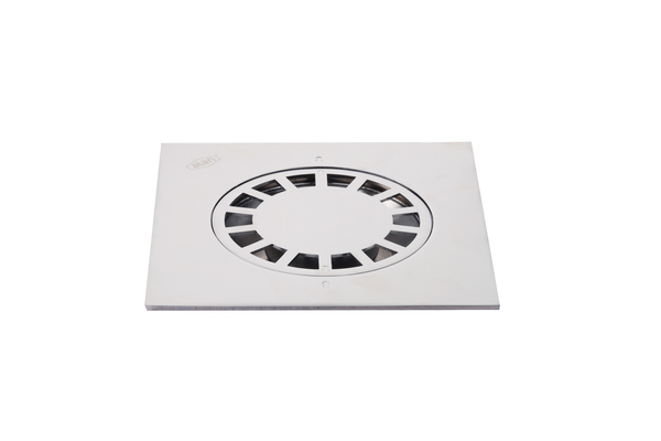 COLADERA DE ZAMAC CROMADA 8" x 8" 