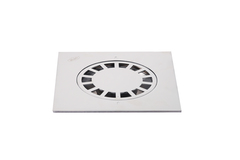 COLADERA DE ZAMAC CROMADA 8" x 8" 