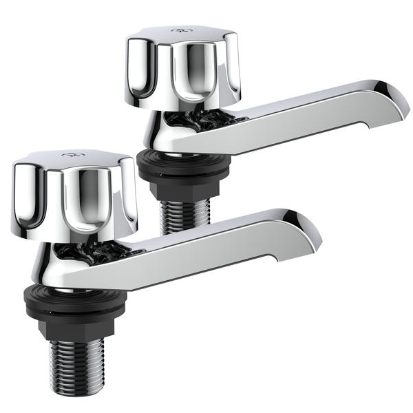 JUEGO DE VÁLVULAS INDIVIDUALES PARA LAVABO 